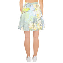 Load image into Gallery viewer, Dogwood Yellow Skater Skirt
